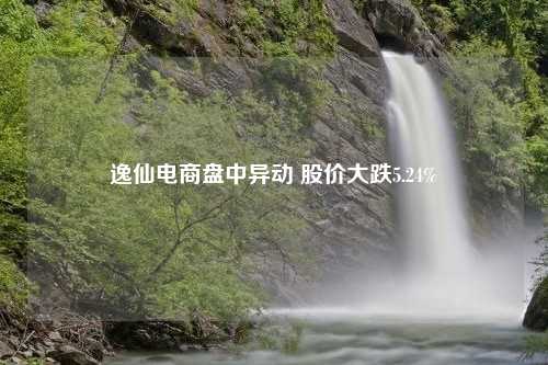 逸仙电商盘中异动 股价大跌5.24%