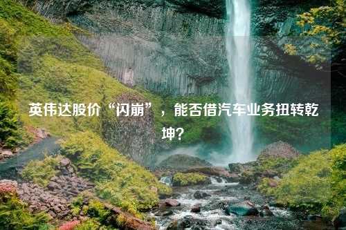 英伟达股价“闪崩”，能否借汽车业务扭转乾坤？